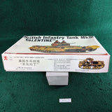 British Infantry Tank Valentine Mk III kit - Fuman/Bandai - 1/48
