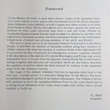 To The Warrior His Arms - Ordnance Services in the Australian Army - J D Tilbrook - hardcover - signed