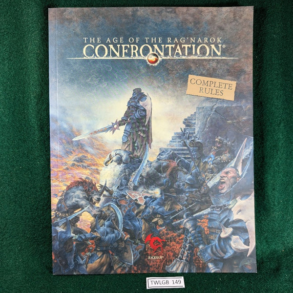 Confontation - The Age of the Rag'narok Complete Rules book - softcover - Rackham