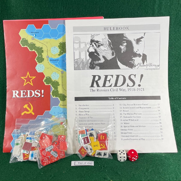 Reds! The Russian Civil War - GMT - NO BOX