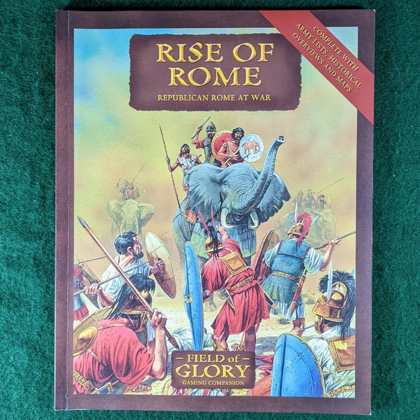 Rise of Rome - Field of Glory Republican Rome At War Army Lists