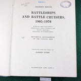 Battleships and Battle Cruisers, 1905-1970: Historical Development of the Capital Ship - Siegfried Breyer - hardcover