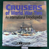 Cruisers of World War Two - An International Encyclopedia - M J Whitley - hardcover