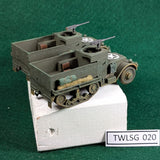 M3 Halftrack AFVs - Two vehicles - Painted Plastic  - 1/72