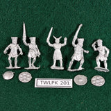 Sea People - 5 metal miniatures - North Star - Group 2