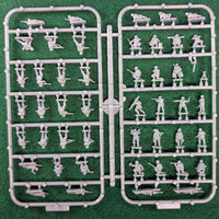 US Airborne Infantry - 12mm or 1/144 - one sprue 47 figures - Victrix
