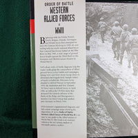 Order of Battle: Western Allied Forces of WWII - Michael Haskew - Hardcover