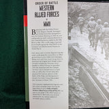 Order of Battle: Western Allied Forces of WWII - Michael Haskew - Hardcover