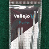 Vallejo Definition Brush Set - 4/0, 3/0 and 2/0 brushes
