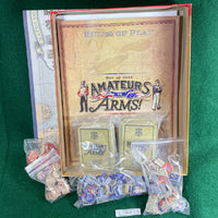 Amateurs To Arms - War of 1812 - Clash of Arms Games - damaged box