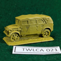 German Steyr Kfz 70 resin model - Flames of War 15mm WWII - Undercoated