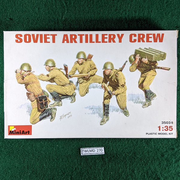 Soviet Artillery Crew kit - 1/35 - MiniArt 35031
