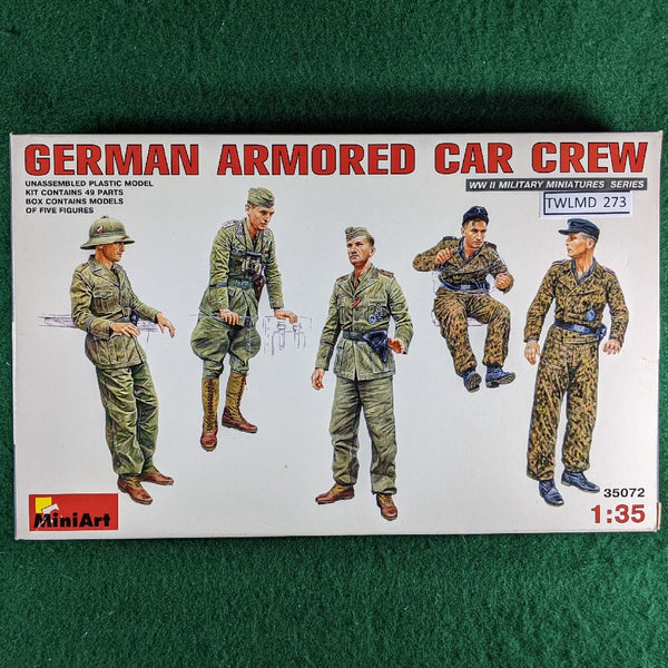 German Armoured Car Crew kit - 1/35 - MiniArt 35072