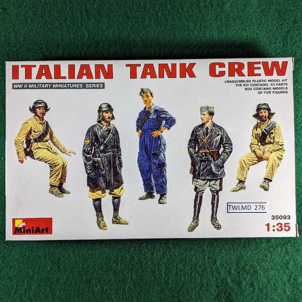 Italian Tank Crew kit - 1/35 - MiniArt 35093