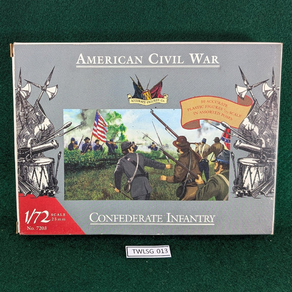 Confederate Infantry - American Civil War Miniatures - Imex - 1/72