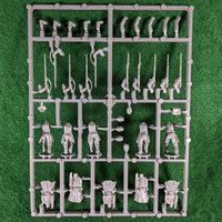 Franco-Prussian War French Infantry Advancing - 1 sprue - 5 figs Perry Miniatures