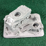 Destroyed Stuart Objective Marker - XX523 - Flames of War FOW