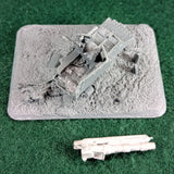 Destroyed Lorraine Schlepper Objective Marker - XX511 - Flames of War FOW