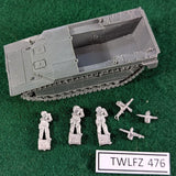LVT(4) Amtrac - Flames of War metal + resin miniature