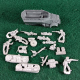 German U304(F) Half-track with 3.7cm gun - resin + metal - Flames of War 15mm WWII