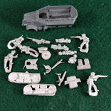 German U304(F) Half-track with 3.7cm gun - resin + metal - Flames of War 15mm WWII