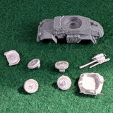 German Sd Kfz 222 Light Scout Car - resin + metal - Flames of War 15mm WWII