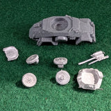 German Sd Kfz 222 Light Scout Car - resin + metal - Flames of War 15mm WWII
