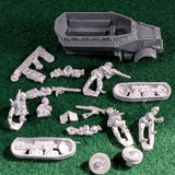 German U304(F) Half-track - resin + metal - Flames of War 15mm WWII