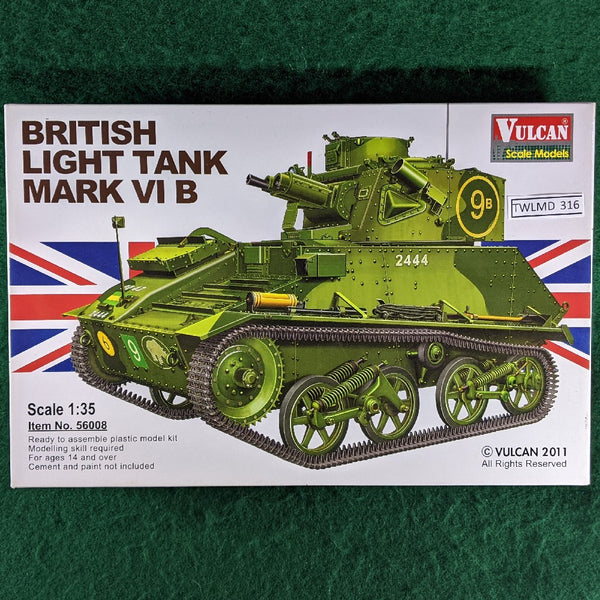 British Light Tank  Mark VI B kit - 1/35 - Vulcan 56008