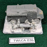 Captured AEC Armoured Command Vehicle Mammut - metal/resin miniatures - Flames of War 15mm WWII - Unpainted