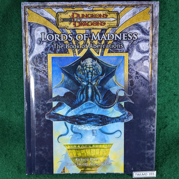 Lords of Madness - The Book of Aberrations - Dungeons & Dragons 3.5 Edition - d20