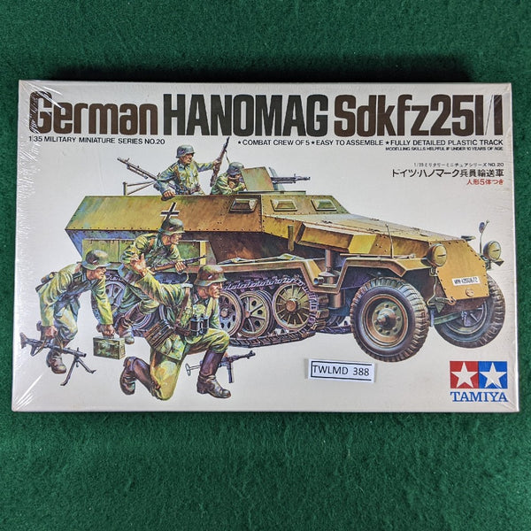 German Hanomag Sdkfz 251/1 kit - 1/35 - Tamiya 35020 – The War Library