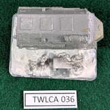 Captured AEC Armoured Command Vehicle Mammut - metal/resin miniatures - Flames of War 15mm WWII - Unpainted