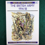 The British Army 1914-18 - Fosten, Marrion & Embleton - Osprey MAA 81