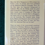 The Rise and Fall of the Singapore Naval Base, 1919–1942 - W David McIntyre - hardcover