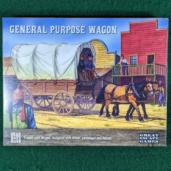General Purpose Western Wagon - Wagon, Horses & Crew - Dead Man's Hand