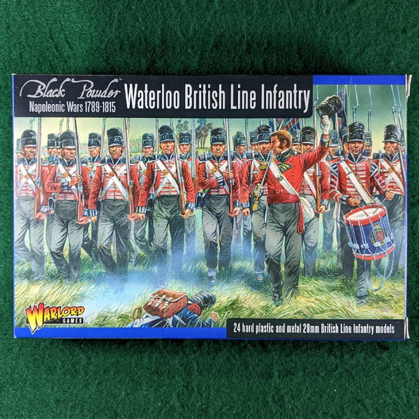 Waterloo British Line Infantry - 24 miniatures - Warlord Games