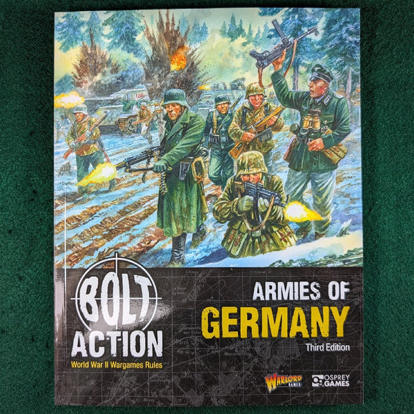 Armies of Germany 3rd Edition - Bolt Action book - Warlord Games - softcover