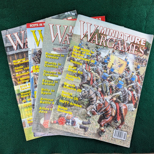 Miniature Wargames Magazine Back Issues