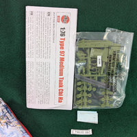 Japanese Medium Tank Chi-Ha kit - 1/76 - Airfix