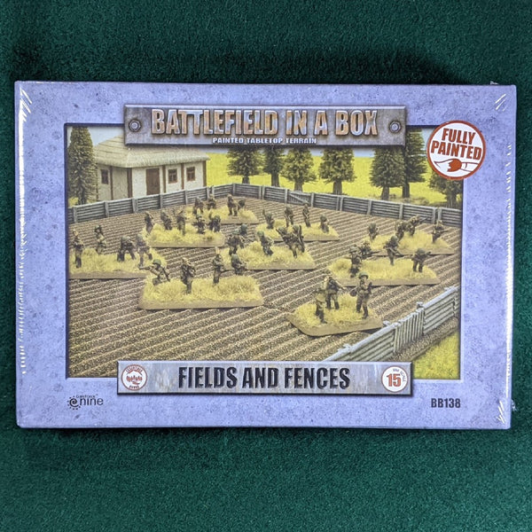 Fields and Fences - Flames Of War BB138 - Pre-painted