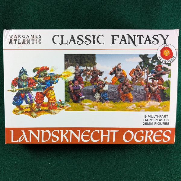 Landsknecht Ogres - Wargames Atlantic - 9 figures