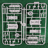 Allied Sherman M4A1 tanks - 12mm or 1/144 - one sprue 2 tanks - Victrix