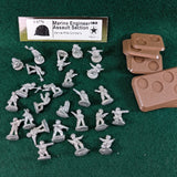 US Marine Engineer Assault Section - US776 - Flames of War metal miniatures