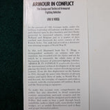 Armour in Conflict: Design and Tactics of Armoured Fighting Vehicles - Ian V Hogg - hardcover