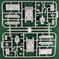 German Panzer IV Ausf F 12mm - 1/144 one sprue 2 tanks - Victrix