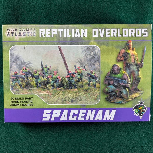 SpaceNam Scifi Jungle Warriors - Wargames Atlantic - 20 figures