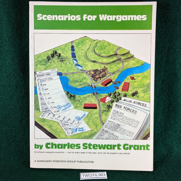 Scenarios For Wargames - Charles Stewart Grant - Wargames Research Group WRG