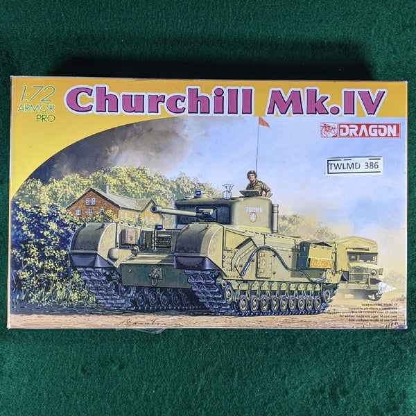 Churchill Mk IV kit- Dragon Models 7424 - 1/72