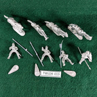 Norman Cavalry - Saga - 4 Mounted figures - Unknown Maker